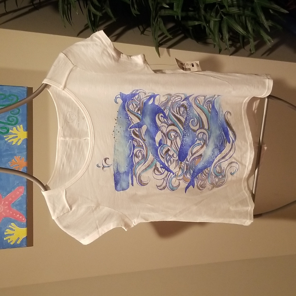 ❤️5for$12 **PS from Aeropostale top with whales**